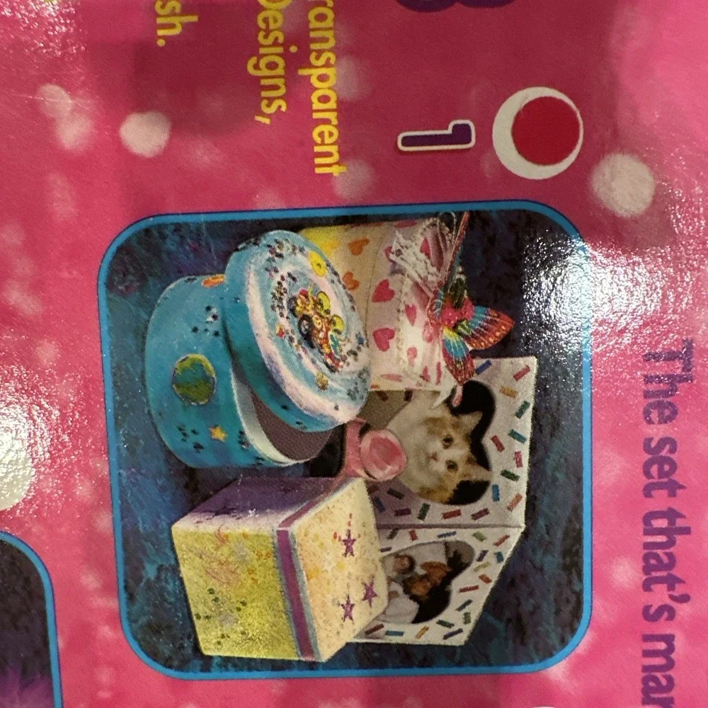 VINTAGE 1990s LISA FRANK FOREVER‎ TREASURES KEEPSAKE KIT Read